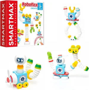 SmartMax Roboflex Magnetic Discovery Building Set for Ages 3 