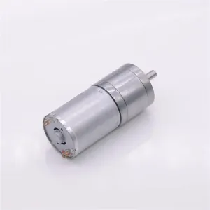 Smell Motor JGA25-370 Mini DC Gear Motor, 6V 12V 24V Motor, 12-1931rpm, Low Speed Motor, for DIY Smart Car Robot, Tools (Size : 1360, Color : 6V)