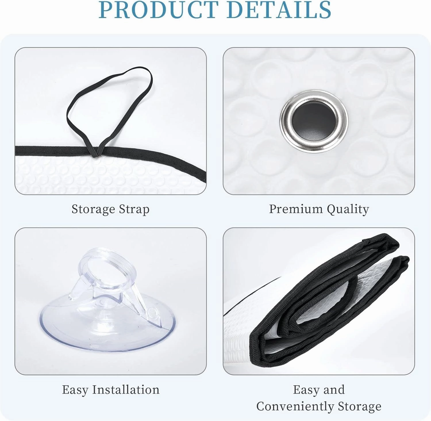 Snow-Capped Mountains Print Car Windshield Sun Shade, Vehicle Front Window Shield Cover Sun Visor Protection