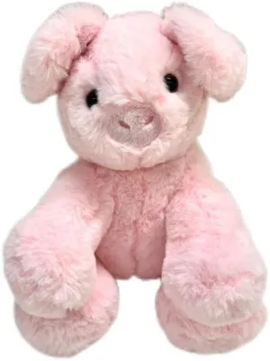 Soft Pink Pig Plush Toy – Adorable Stuffed Animal for Kids and Toddlers, Cuddly and Fluffy, 9 Inches