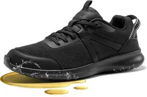 SPIEZ Women‘s Non Slip Work Shoes, Lightweight Zapatos Antideslizantes para Mujer, Slip Resistant Food Service Shoes for Restaurant, Kitchen, Hospital, Nurse with SRC Certified