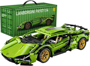 Sport Racing Car Building Sets for Adults Boys 8-12 12-16,Race Supercar Toys Kits Collectible 1:14 MOC Model Construction Birthday for Teens Age 8 9 10 11 12 13 14 14 (1254 PCS)
