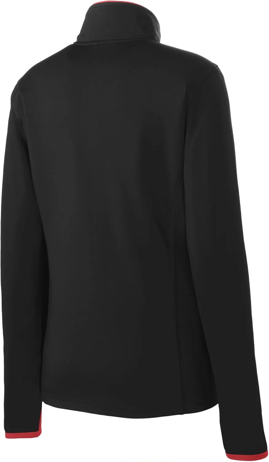 SPORT-TEK Women's Sport-Wick Stretch Contrast Full-Zip Jacket LST853