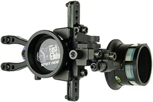 Spot Hogg Fast Eddie MRT Adjustable Sight-Black-Left Hand/5 pin/.019 - Long Bar