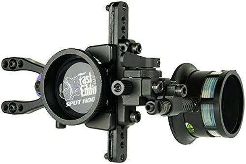 Spot Hogg Fast Eddie MRT Adjustable Sight-Black-Left Hand/5 pin/.019 - Long Bar