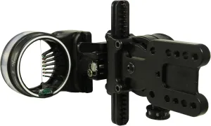 Spot-Hogg Wrapped Tommy Hogg 7-Pin Bow Sight .019 Diameter Pins Large Guard Right Hand Aluminum Black