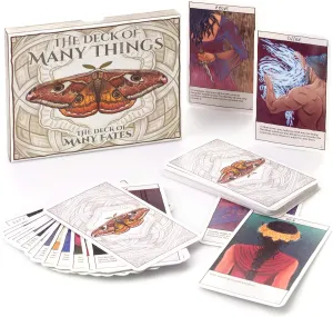 Stratagem 49 Hand-Illustrated Colorful Fantasy Tabletop Role Playing Game| DND 5e|The Deck of Many Things & The Deck of Many Fates