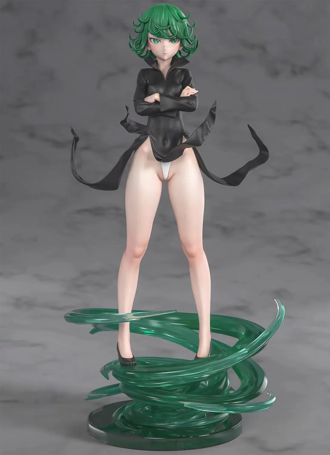 Tatsumaki Senritsu Tatsumaki Figure, 1/6 Scale, Painted and Complete Garage Kit, D.S Limited Sale, Statue