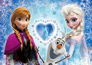 Tenyo Disney Frozen True Love of Memory Photo Frame Jigsaw Puzzle (200 Piece)