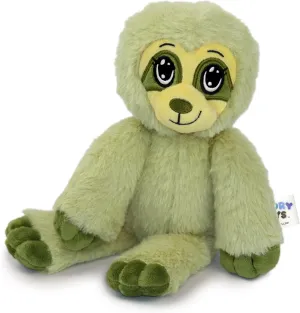 The Adventure Crew Sami The Sloth Plush Comfort/Activity Toy for Newborn and Up | 6 Characters | Ultra-Soft, 11.5" Compact Size with Weighted Limbs | Interactive Companion for Early Learning