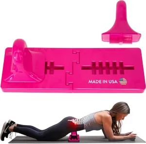 Thrival Bullseye - Precision Psoas Muscle Release Tool for Hip Flexor, Back, Hamstring, Glute, Iliacus, and Neck Pain - Deep Tissue, Trigger Point, and Myofascial Release - Pink