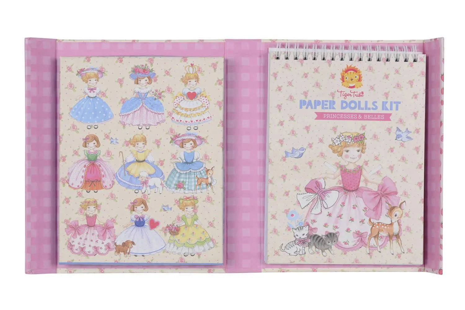 Tiger Tribe Paper Dolls Kit Princesses & Belles