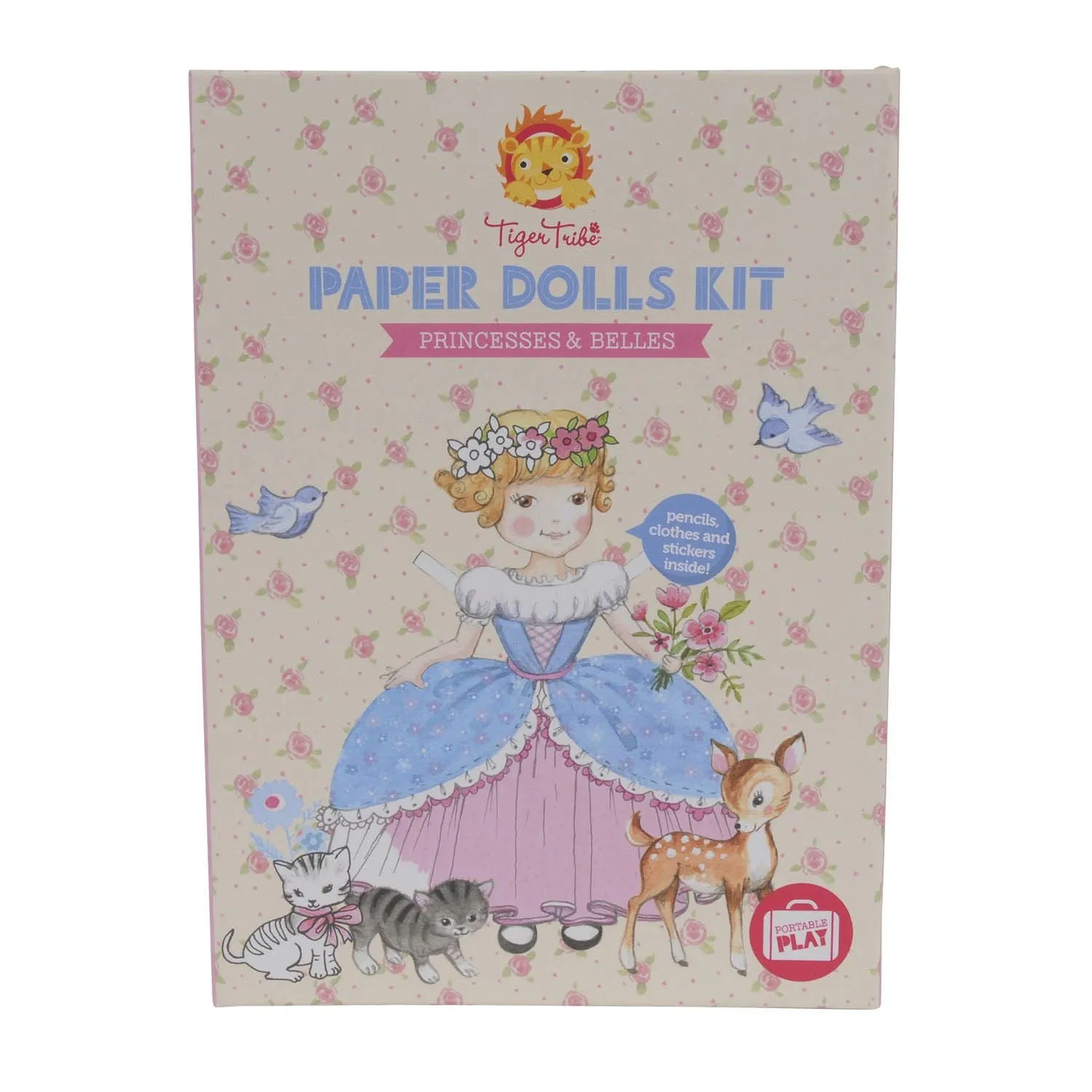 Tiger Tribe Paper Dolls Kit Princesses & Belles