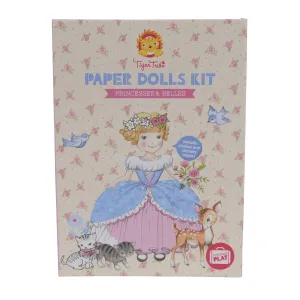 Tiger Tribe Paper Dolls Kit Princesses & Belles