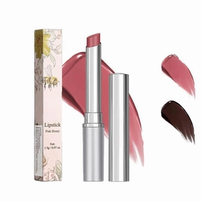 Tinted Lipstick Hydrating Natural Glossy Lip Balm Honey Collection Lipstick Set, Pink and Dark Shades Long-lasting (Pink, 0.07oz)