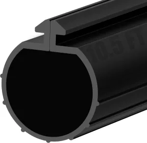ToLanbbt 10.5FT Garage Door Bottom Seal Strip for Clopay, EPDM Garage Door Rubber Weather Stripping Replacement for Single Slot, Blocks Cold/Hot Winds, Black