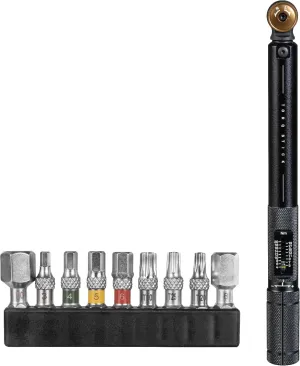 Topeak Torq Stick 4-20Nm (4-20Nm, 9 Tool Bits)