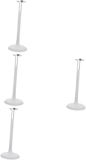 Totority 4pcs Big Doll Stand Action Figure Display Stand Vertical Doll Rack Boys and Girls Birthday Present