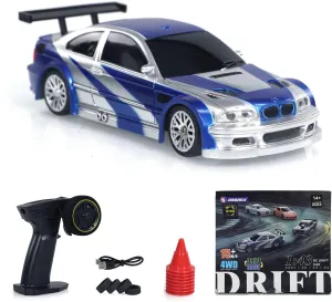 TOUCAN RC HOBBY RTR RC Race Car Gyro 4 * 4 Fully Proportional Control Speed Mini Car Toy 1/43