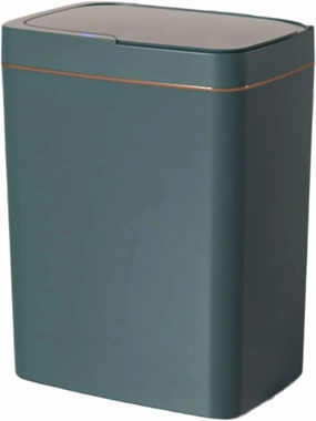 Touchless Sensors Lid Intelligent Trash Can Automatic Garbage Can Battery Operated Waste Bin for Home and Office