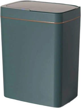 Touchless Sensors Lid Intelligent Trash Can Automatic Garbage Can Battery Operated Waste Bin for Home and Office
