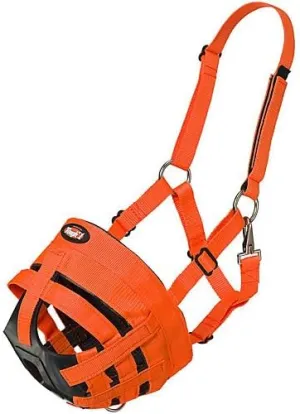 Tough 1 EasyBreathe Orange Grazing Muzzle