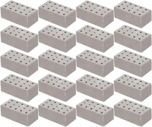 Toyvian 30pcs Miniature Dollhouse Bricks for Creative Building Projects Versatile Tiny Bricks for Landscaping DIY Models and Imaginative Interaction