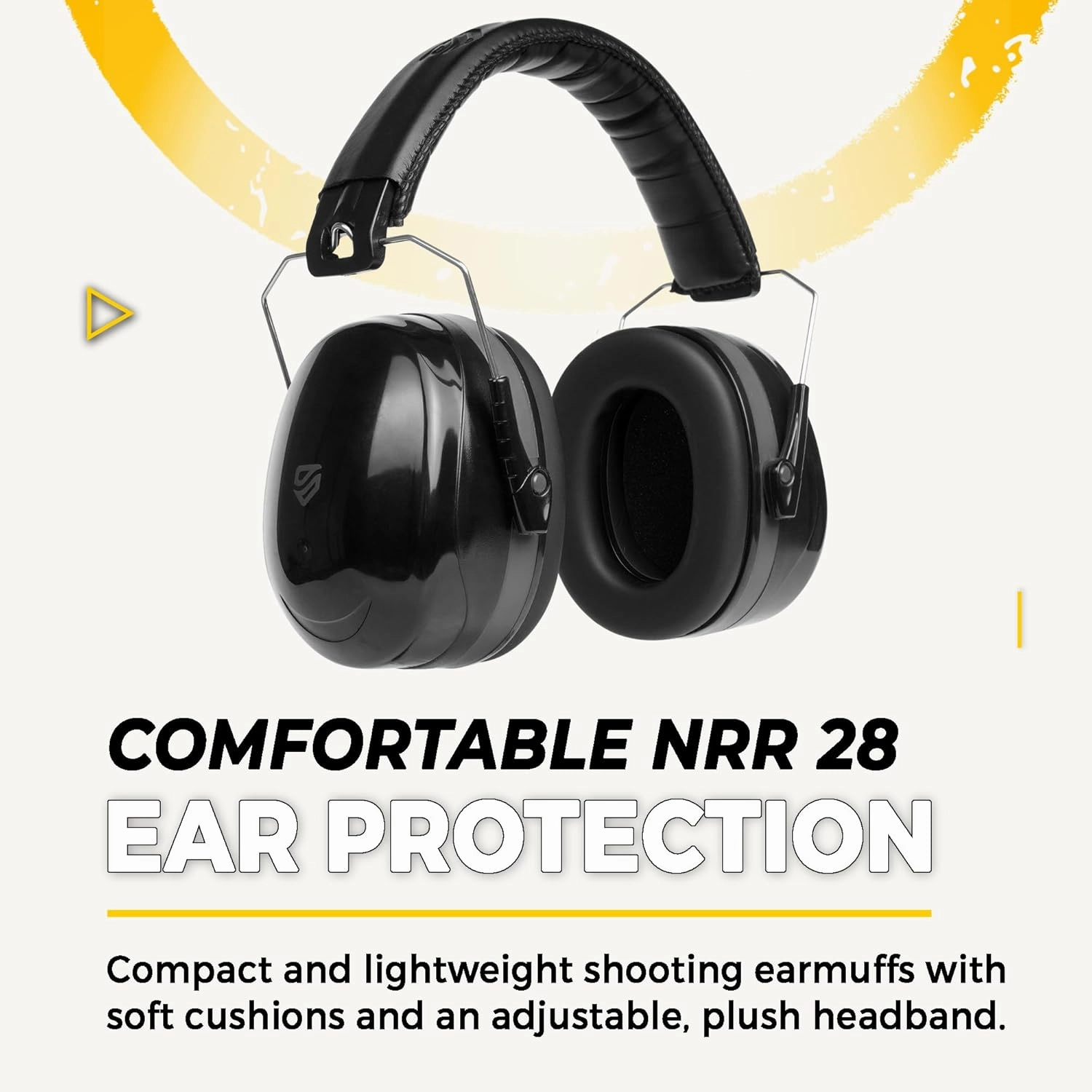 TradeSmart High-Performance Earmuffs for Shooting Range & Shooting Eye Protection Glasses   Firearm Confidence Course