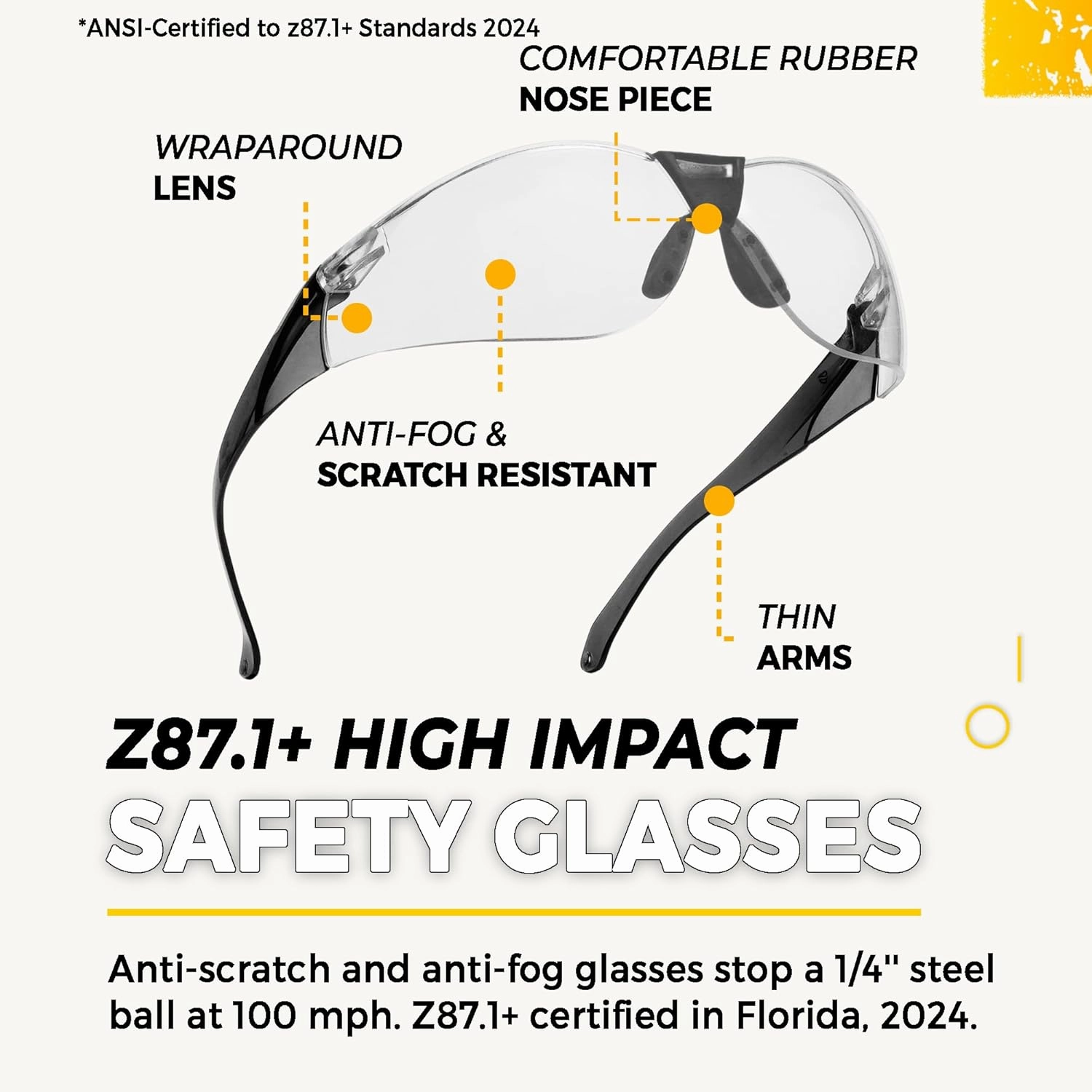TradeSmart High-Performance Earmuffs for Shooting Range & Shooting Eye Protection Glasses   Firearm Confidence Course