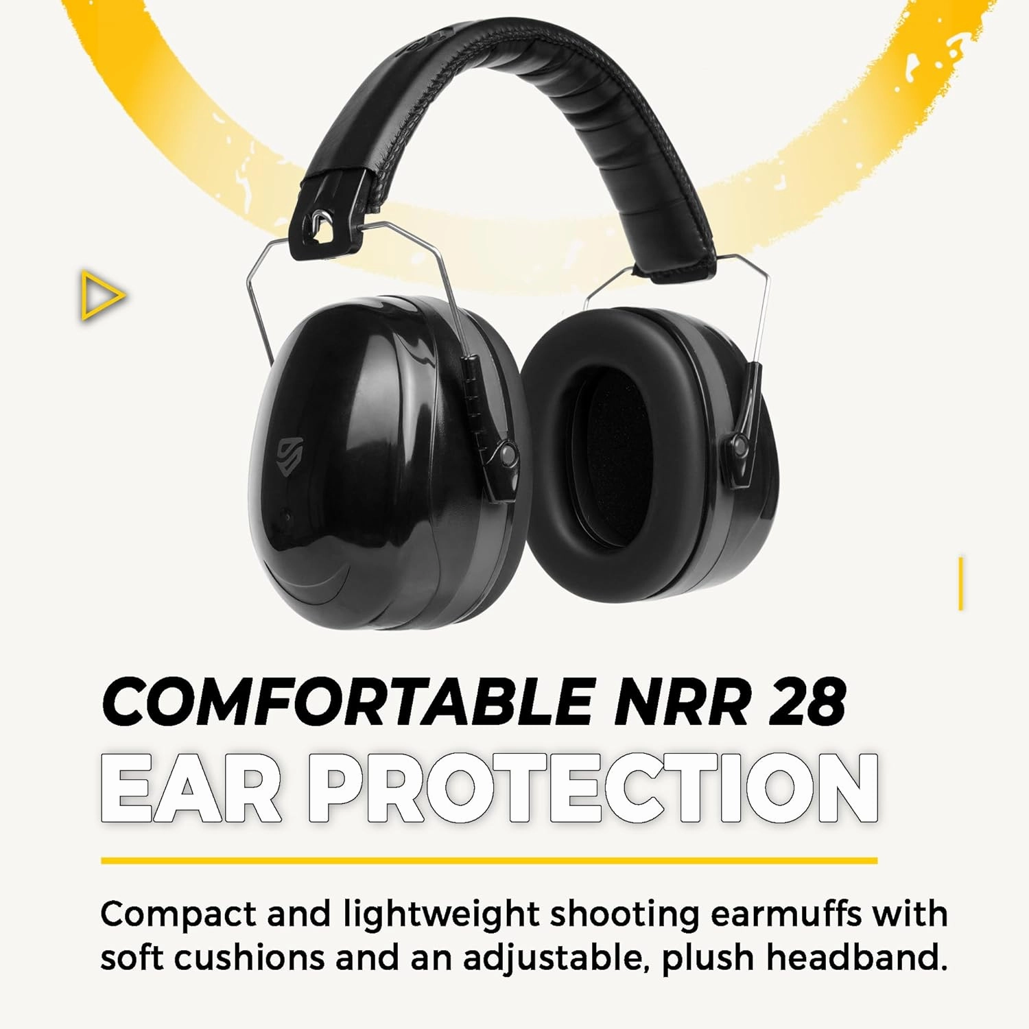 TradeSmart High-Performance Earmuffs for Shooting Range & Shooting Eye Protection Glasses   Firearm Confidence Course