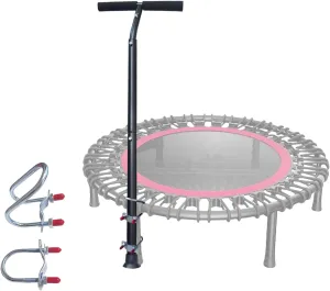 Trampoline Handle Bar Rebounder Handle Bar for Most Brands Mini Fitness Trampolines Fits Foot Tubes up to 0.98IN~1.26IN Diameter (Trampoline not Included) Non-Slip Comfortable Handles