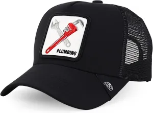 Trendy Apparel Shop 5 Panel Structured Tool Theamed Design Trucker Cap
