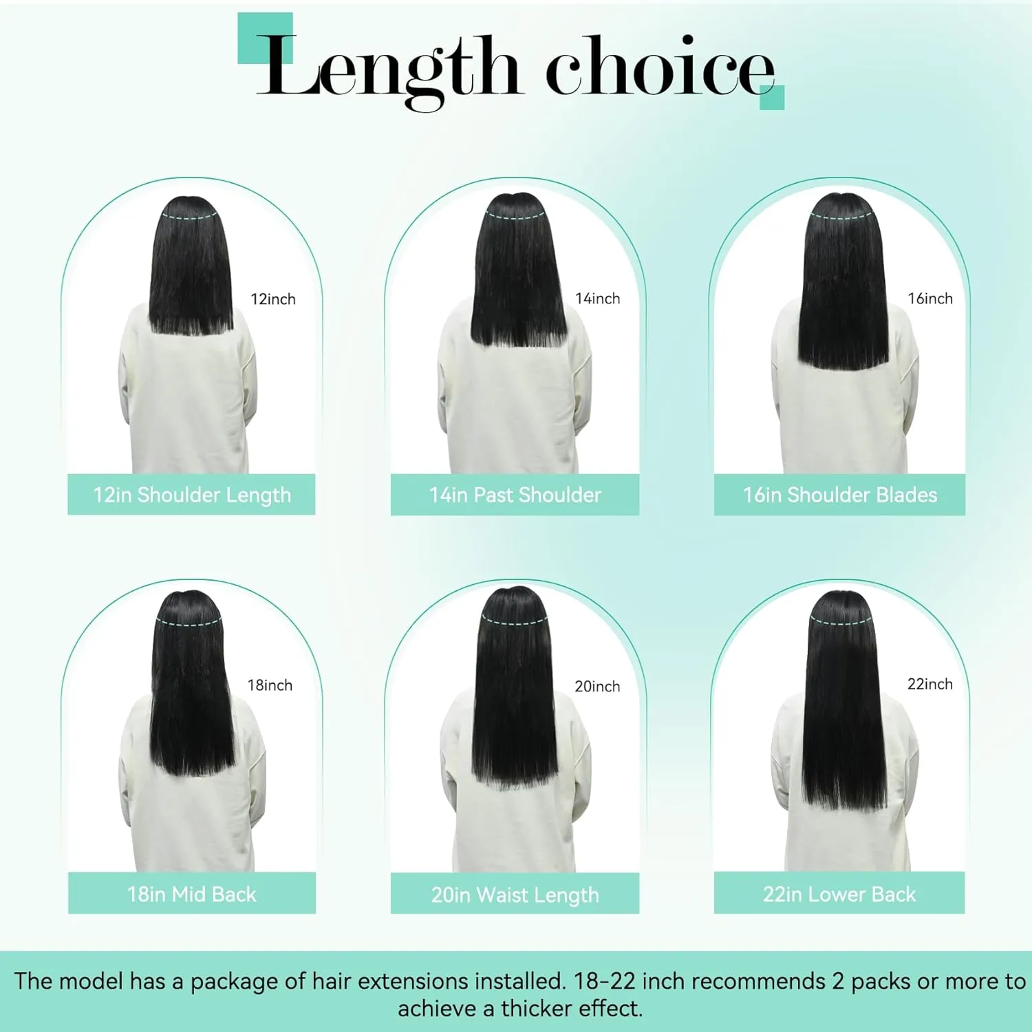 Ukira Balayage Clip in Hair Extensions Real Human Hair, 20 Inch 120g 7pcs Ombre Hair Extensions Natural Black to Chestnut Brown, Natural Straight Remy Human Hair Clip in Extensions for Women