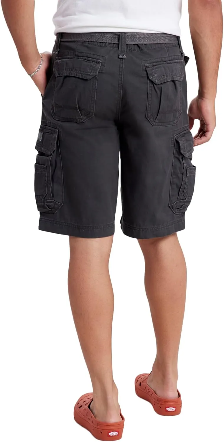 UNIONBAY Men's Survivor Belted Cargo Short-Reg and Big & Tall Sizes