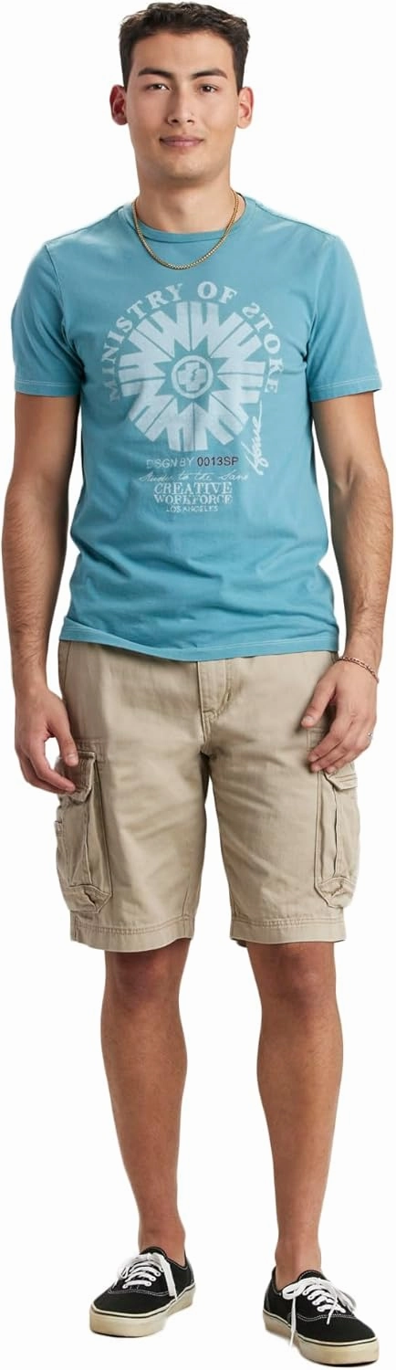 UNIONBAY Men's Survivor Belted Cargo Short-Reg and Big & Tall Sizes