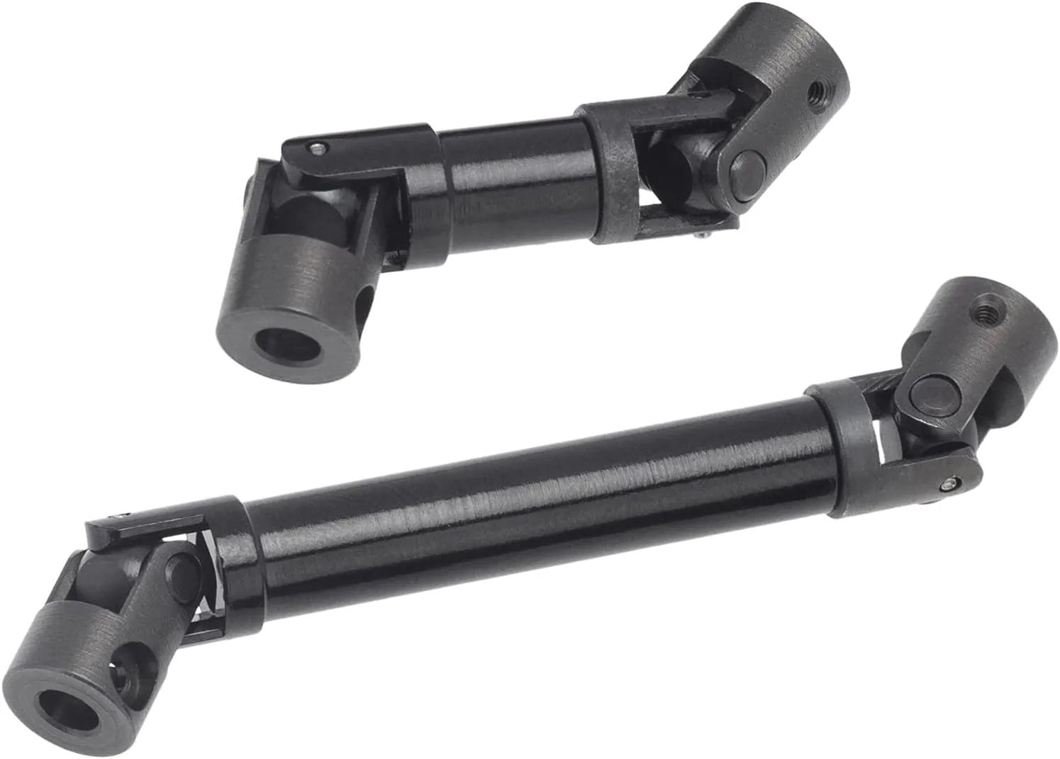 Upgrade Your RC Car with Racing Steel Driveshaft Set | Metal Front Rear Drive Shaft Pack for SCX24 90081 gy Truck DIY Vehicle | 1:24 Scale Model Parts