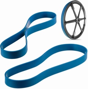 Urethane Band Saw Tires - Set of 2 - fits - ELEKTRA BECKUM BAS 315/4WN55 BAND SAW - Precise Blade Tracking - Installation Tool - Instruction - Made in USA