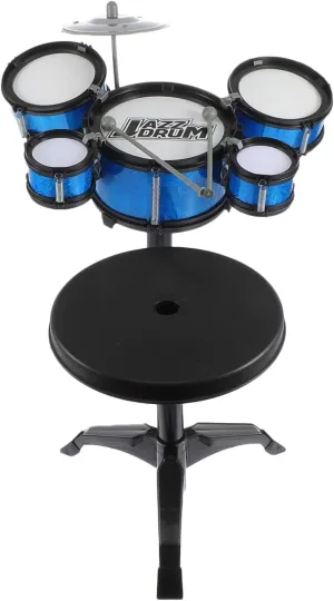 Vaguelly 1 Set Set Jazz Drum Set Educational Musical Instruments for Early Learning for Hands Design Fun Playset