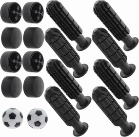 VANZACK Foosball Table Handles Comfortable Grip Small Replacement Parts for Football Game Set of 1