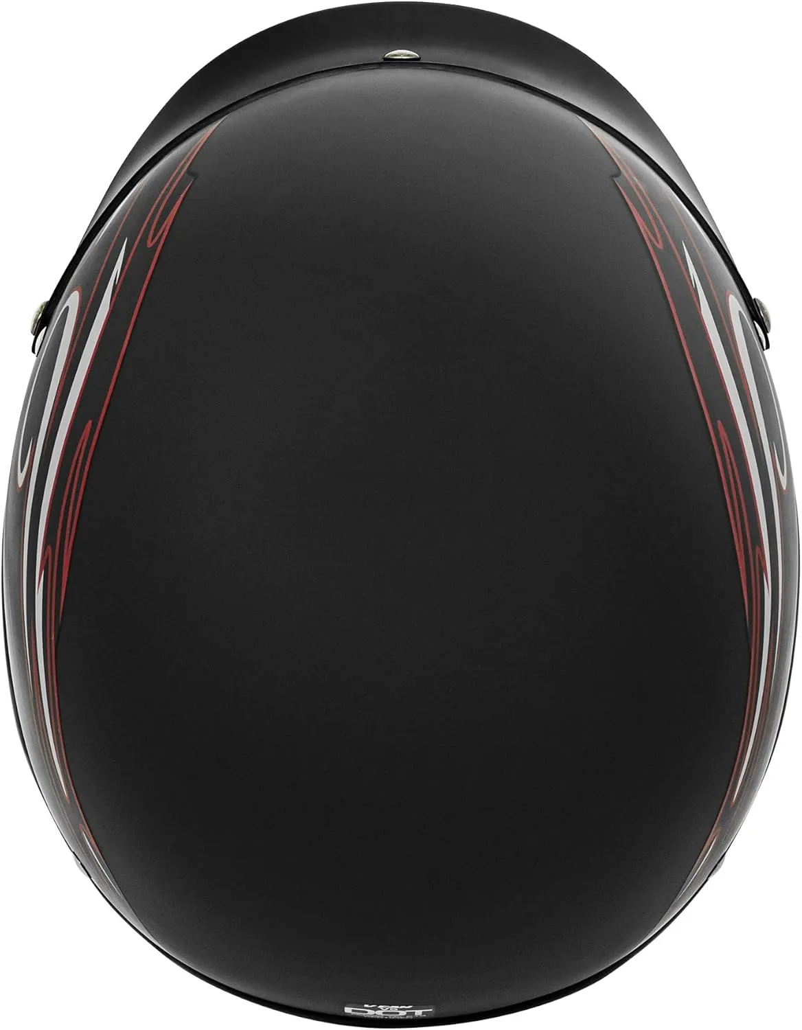 VCAN Cruiser Solid Half Face Motorcycle Helmet