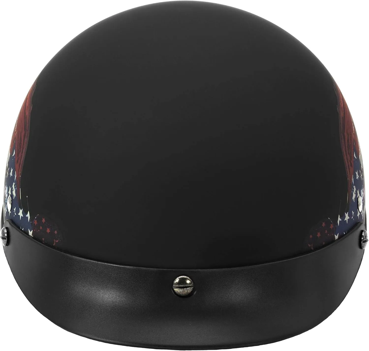 VCAN Cruiser Solid Half Face Motorcycle Helmet