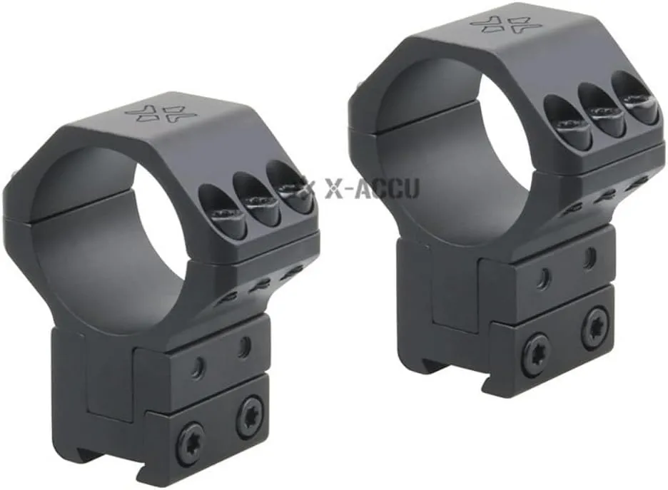 Vector Optics Adjustable Elevation Scope Rings Compatible for Dovetail