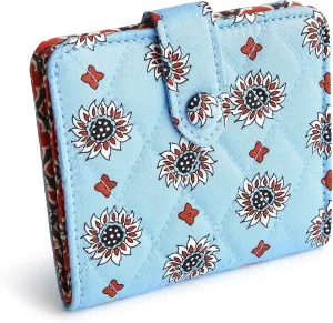Vera Bradley Women's Cotton Small Tab Wallet