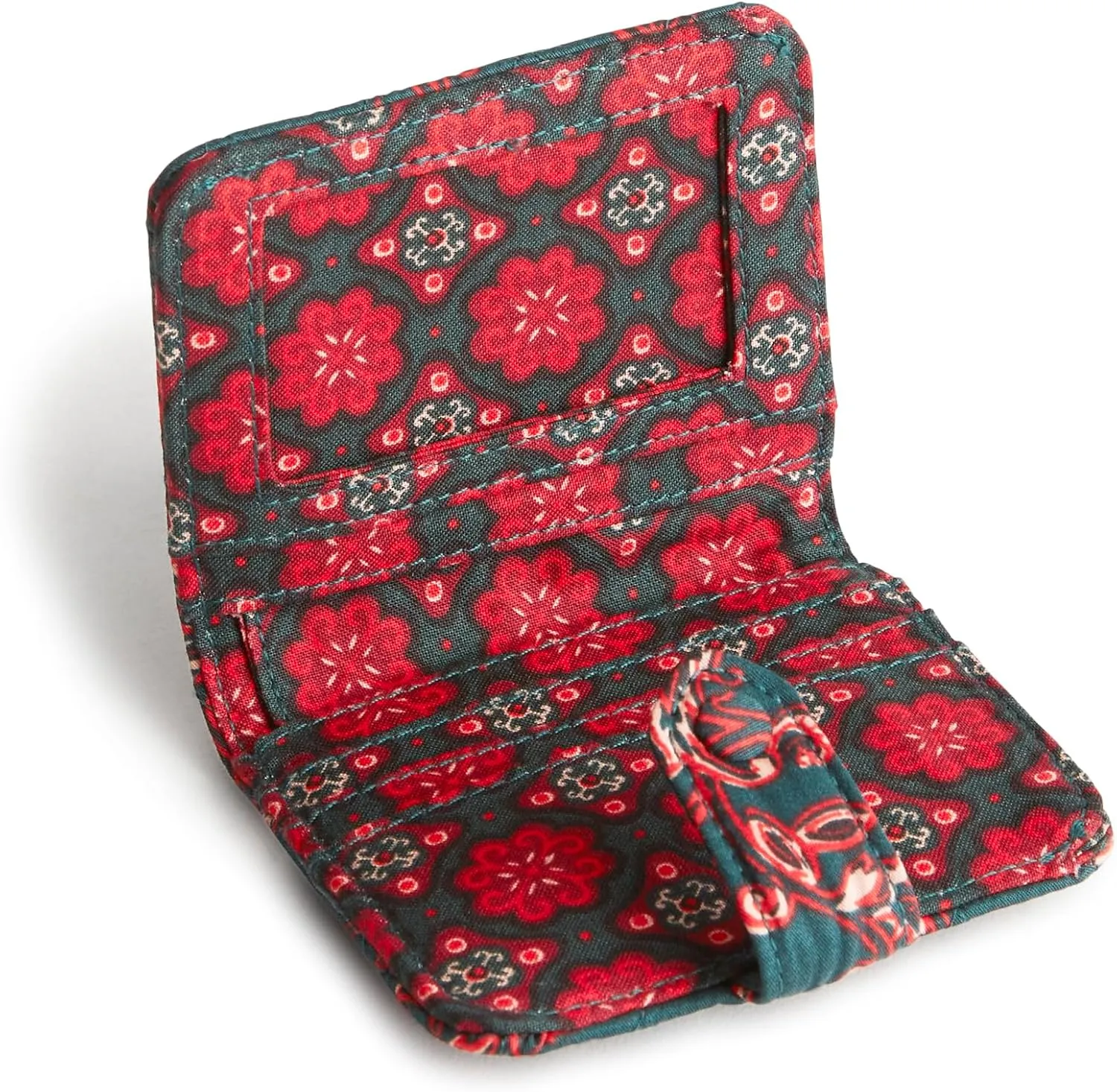 Vera Bradley Women's Cotton Small Tab Wallet