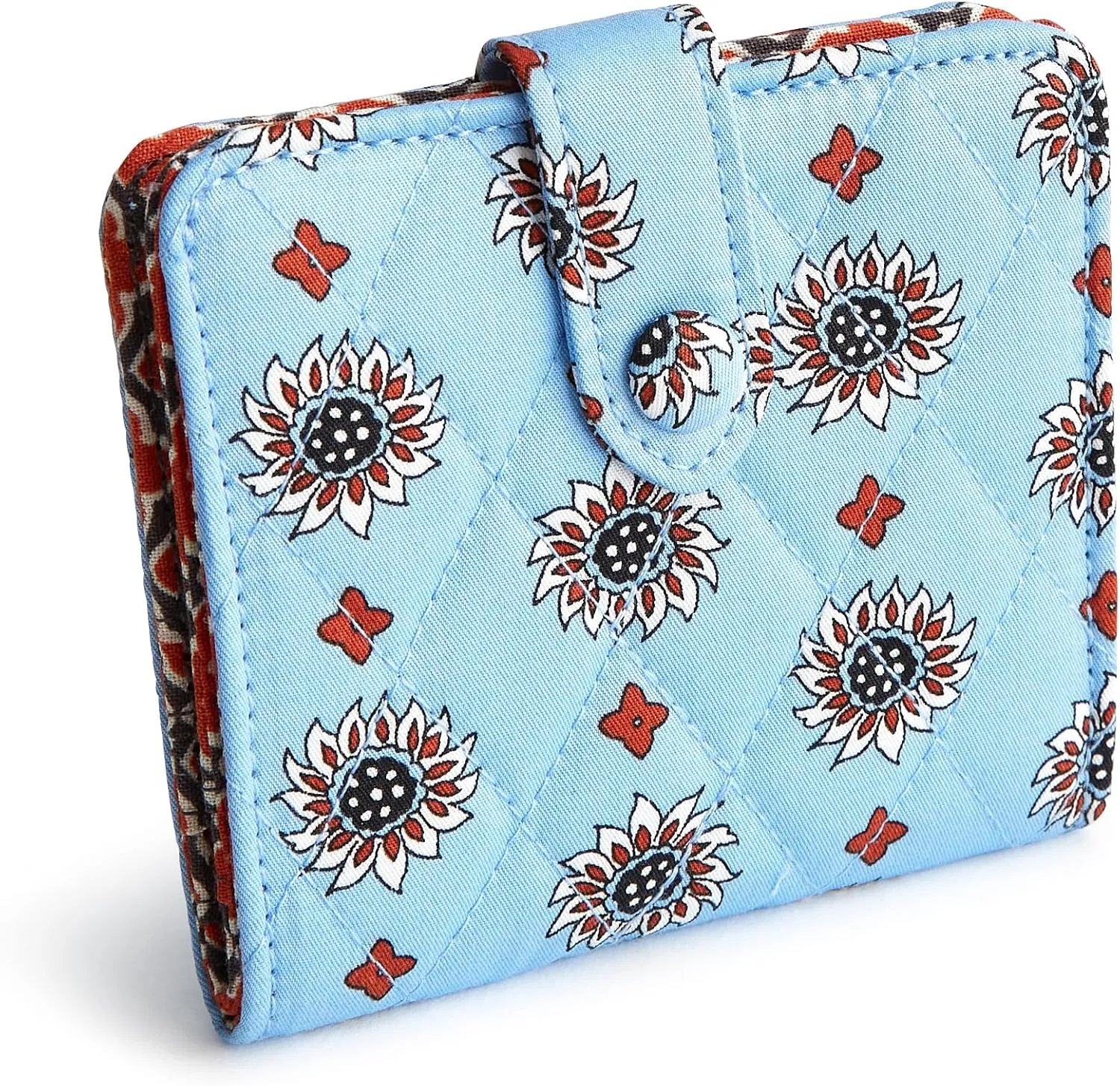 Vera Bradley Women's Cotton Small Tab Wallet