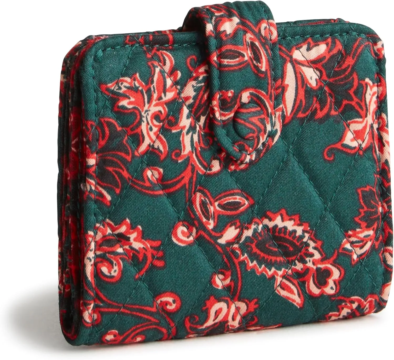 Vera Bradley Women's Cotton Small Tab Wallet