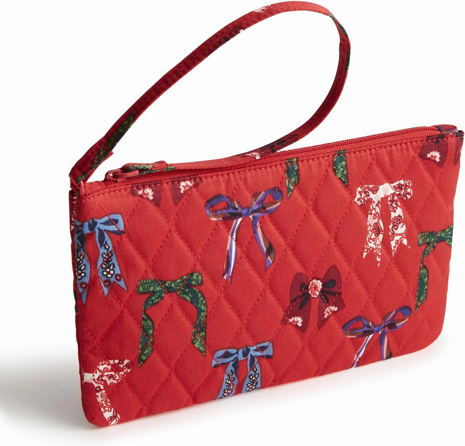 Vera Bradley Premium Cotton Zip Wristlet