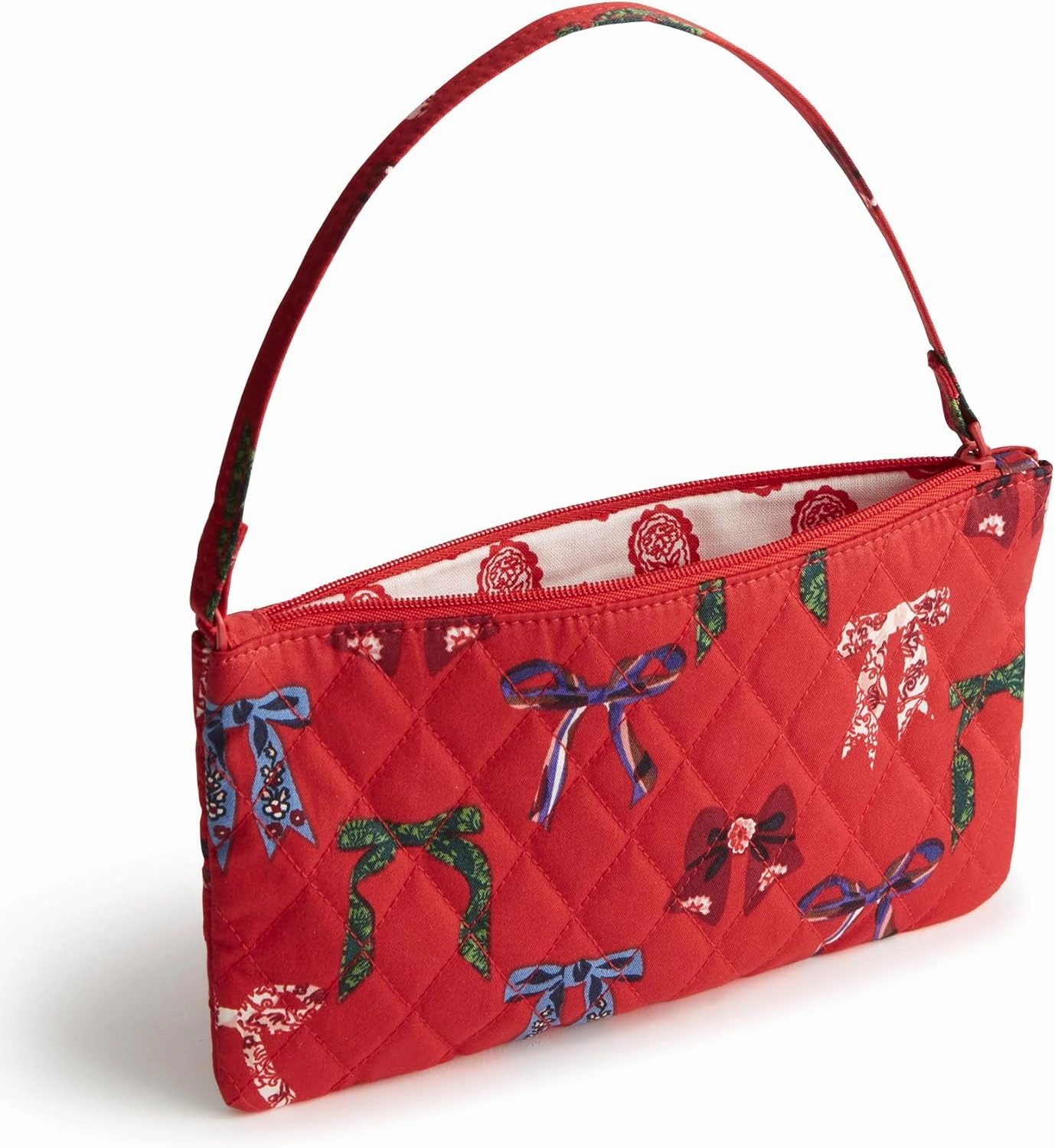 Vera Bradley Premium Cotton Zip Wristlet