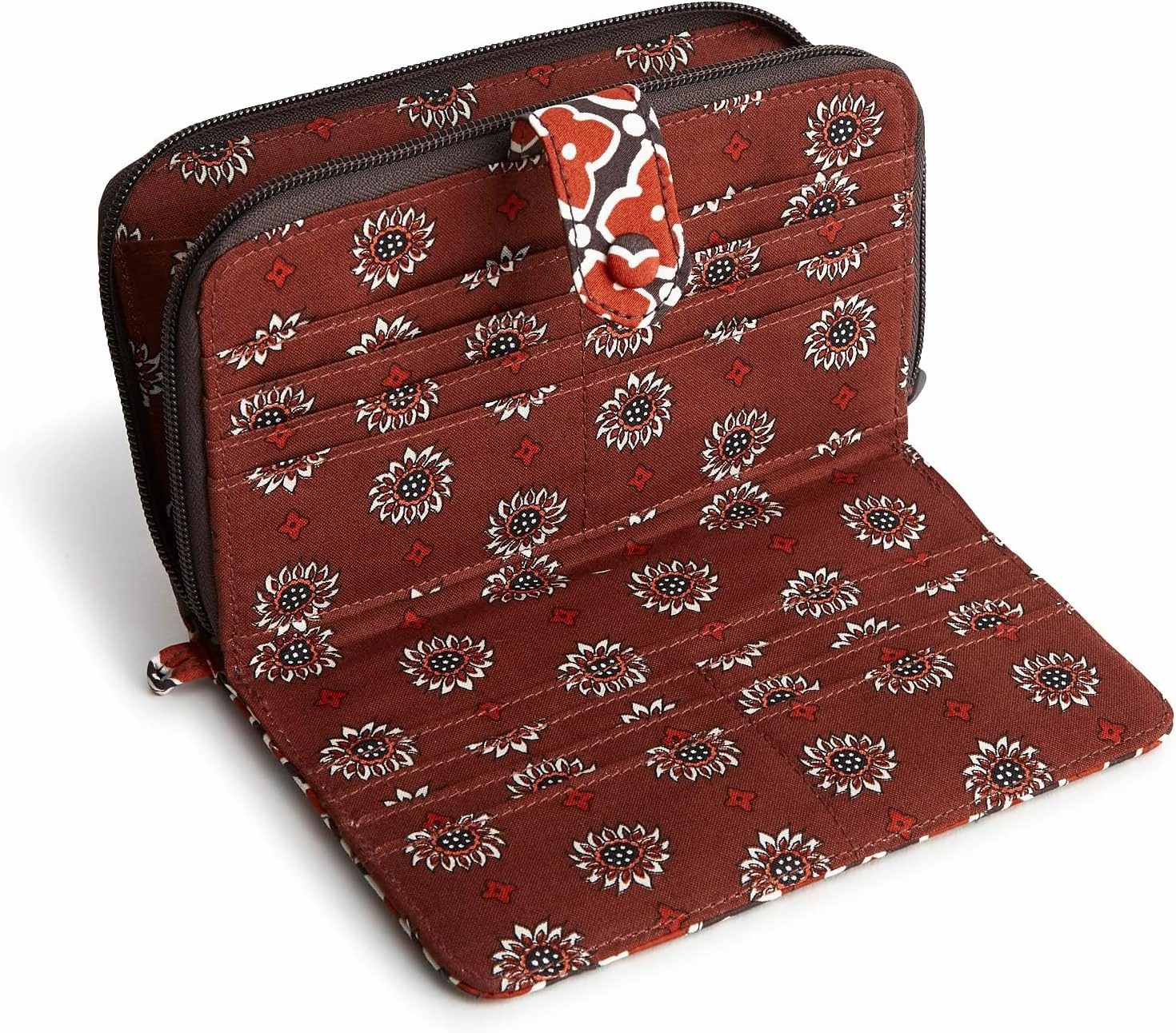 Vera Bradley Women's Cotton Large Tab Wallet
