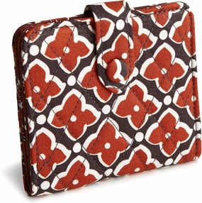 Vera Bradley Women's Cotton Small Tab Wallet